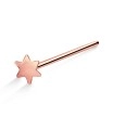 Star Silver Straight Nose Stud NSKA-98